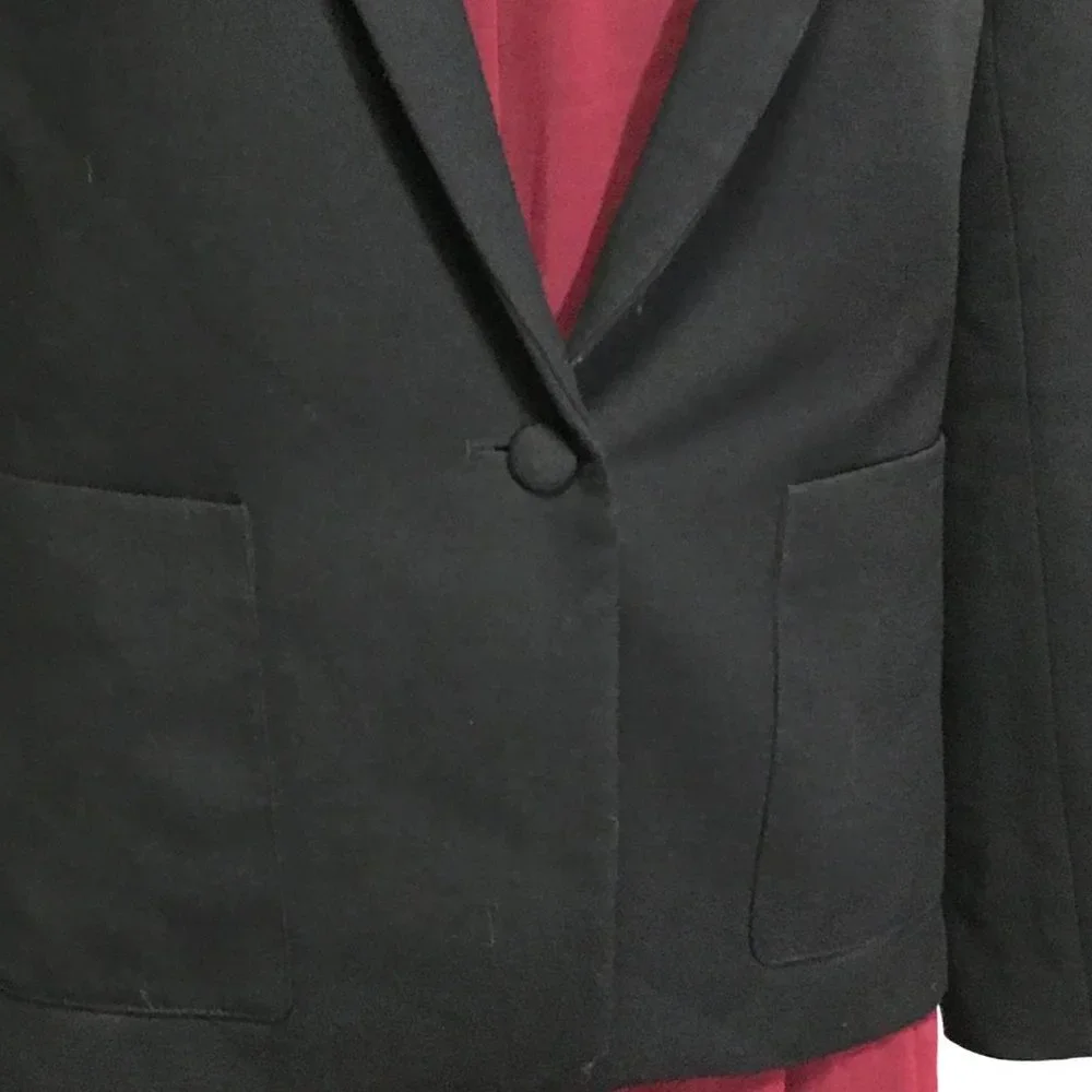 SPORSTGIRL Ladies Black Jacket Size 10 - Picture 2 of 7